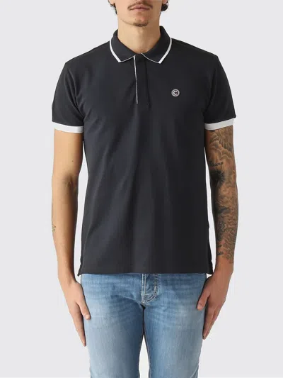 Colmar Polo Shirt  Men Color Navy In Black