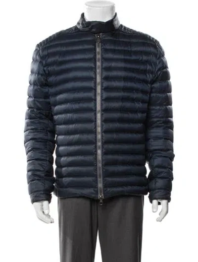 Pre-owned Colmar Puffer Coat In Blue