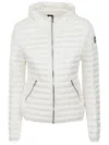 Colmar New Futurity Water Repellent Hooded Rain Jacket In White