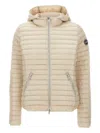 Colmar New Futurity Water Repellent Hooded Rain Jacket In Neutrals