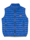 Colmar Kids' Quilted Down Gilet In Blue