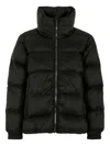 Colmar Quilted High-neck Jacket In Animal Print