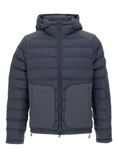 Colmar Quilted Hooded Jacket In Blue