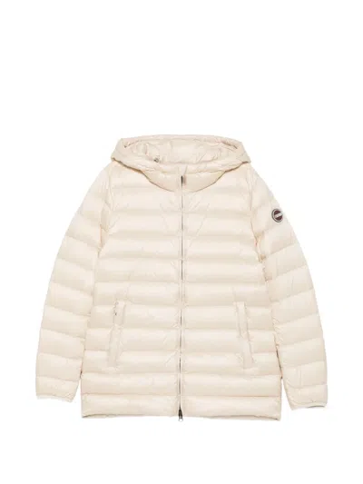 Colmar Quilted Hooded Jacket In Neutrals