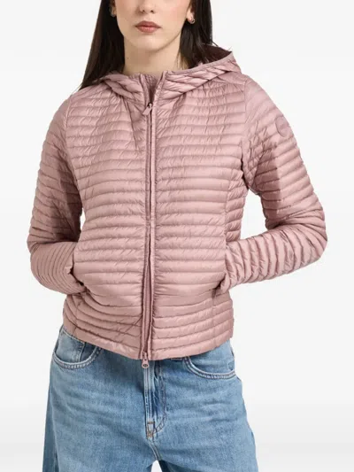 Colmar Quilted Hooded Jacket In Pink