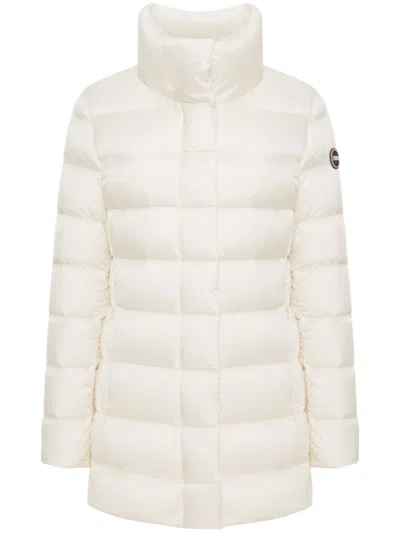 Colmar Quilted Insulated Down Coat In White