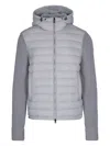Colmar Giubbino Con Cappuccio E Maniche In Maglia Grigio In Multi