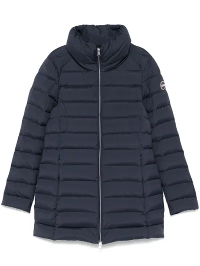 Colmar Quilted Padded Coat In Blue