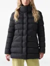 Colmar Quilted Puffer Jacket In Black