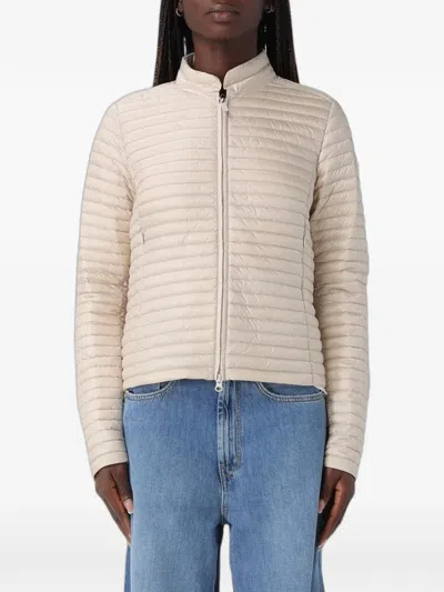 Colmar Quilted Puffer Jacket In Neutral