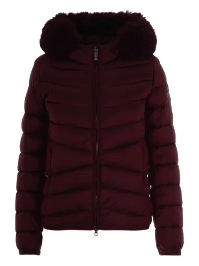 COLMAR 绗缝边饰连帽夹克