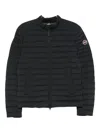 Colmar Quilted Zip-front Jacket In Black
