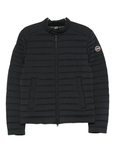 Colmar Quilted Zip-front Jacket In Black