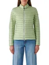 Colmar Quilted Zipped Jacket In Green