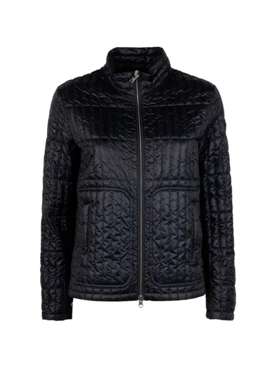 Colmar Quilted Zip-up Jacket In Black