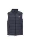 Colmar Lightweight Down Vest With Drawstring In Navy