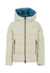 Colmar Reversible Puffer Jacket In Gold