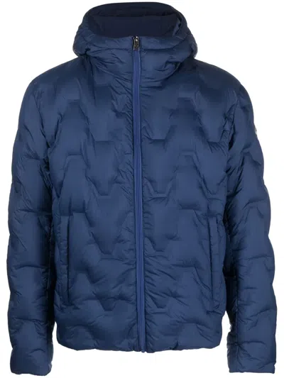 Colmar Reversible Hooded Padded Jacket In Blue