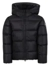 Colmar Logo-patch Padded Jacket In Black