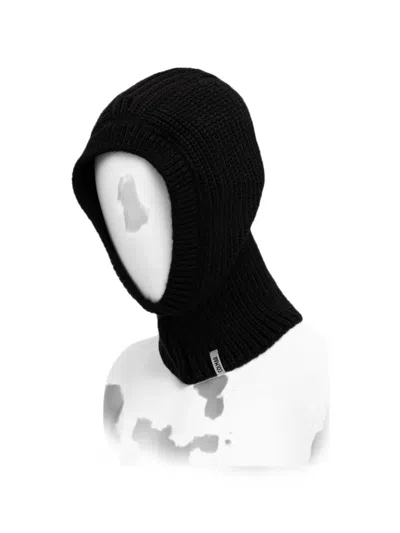 Colmar Ribbed Balaclava In Black
