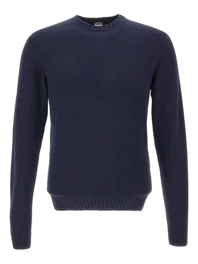 Colmar Ribbed Crew-neck Sweater In Blue