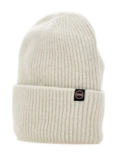 Colmar Ribbed-knit Cuffed Beanie Hat In Neutral