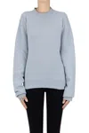 Colmar Rounded Neckline Pullover In Gray