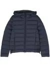 Colmar Seamless-quilting Puffer Jacket In Blue