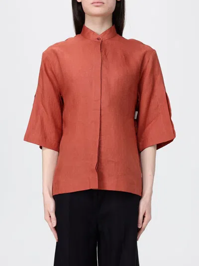 Colmar シャツ  レディース カラー ブリックレッド In Red