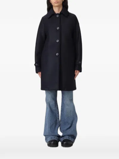 COLMAR SINGLE-BREASTED WOOL-BLEND COAT