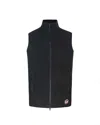 Colmar Gilet In Softshell Nero In Black