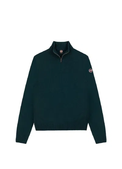 Colmar Sporty Turtleneck Pullover For Men In Green