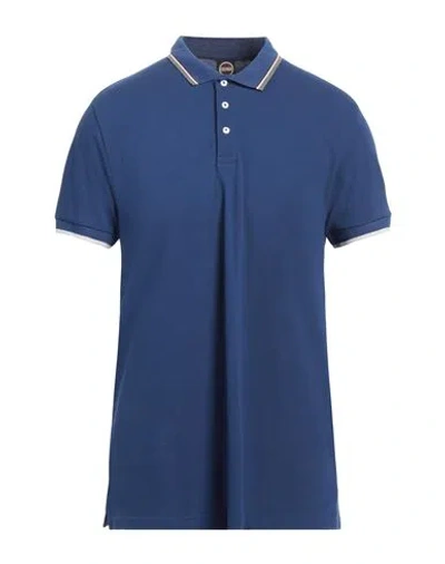 Colmar Start Man Polo Shirt Blue Size S Cotton