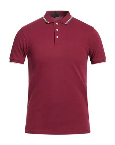 Colmar Start Man Polo Shirt Burgundy Size S Cotton