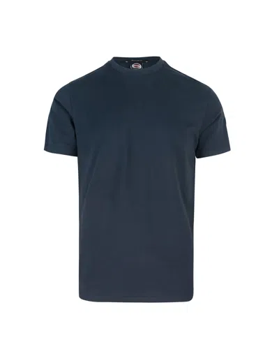 COLMAR COLMAR T SHIRT BLU IN PIQUET