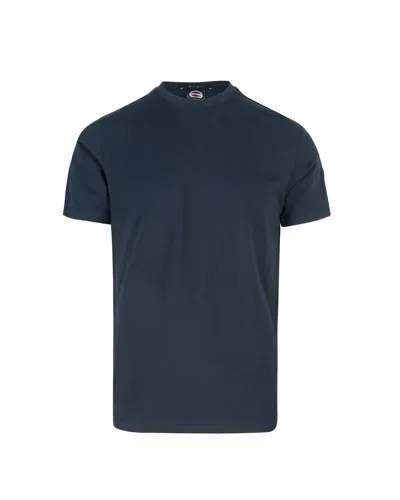 Colmar T-shirt Blu In Piquet In 68
