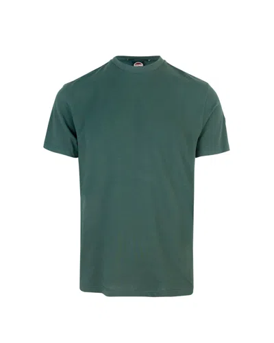 Colmar T-shirt Verde In Piquet In 382