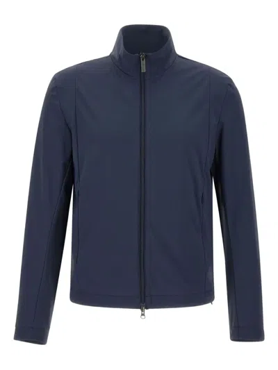 Colmar Technical Zip-up Jacket In Blue