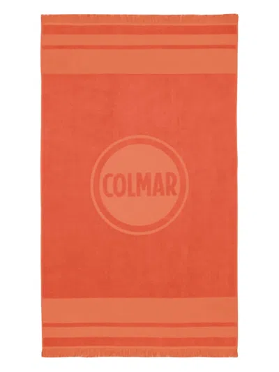 Colmar Terry Logo-jacquard Fringed Beach Towel