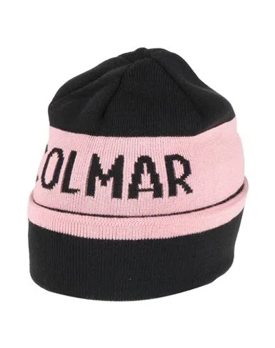Colmar Babies'  Toddler Hat Black Size Onesize Acrylic In Pink
