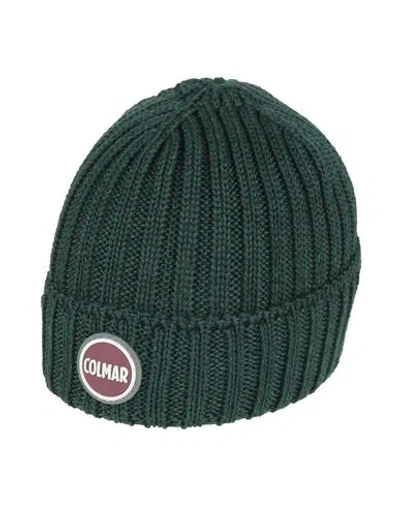 Colmar Babies'  Toddler Hat Dark Green Size Onesize Virgin Wool, Acrylic