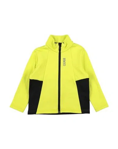 Colmar Babies'  Toddler Sweatshirt Lime Green Size 6 Polyester, Elastane In Yellow
