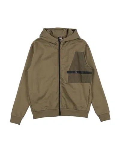 Colmar Babies'  Toddler Sweatshirt Military Green Size 6 Cotton, Polyester In Brown