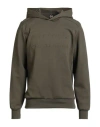 Colmar Topic Man Sweatshirt Military Green Size L Polyester, Cotton In Gray