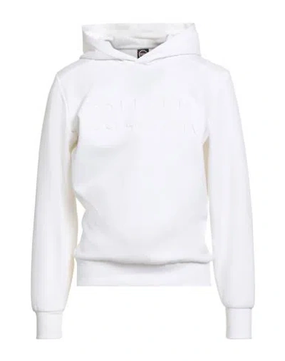Colmar Topic Man Sweatshirt White Size L Polyester, Cotton