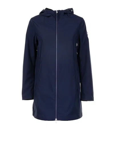 Colmar Trench Coat With Zip Navy Blue