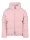 Colmar Velvet Quilted Jacket In Pink