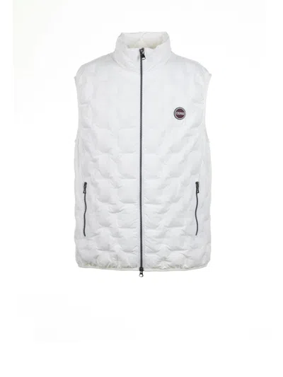Colmar White Down Quilted Vest