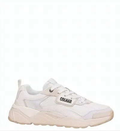 Colmar White Refuge Suede Panel Sneakers