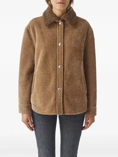 Colmar Winterly Corduroy Jacket In Brown